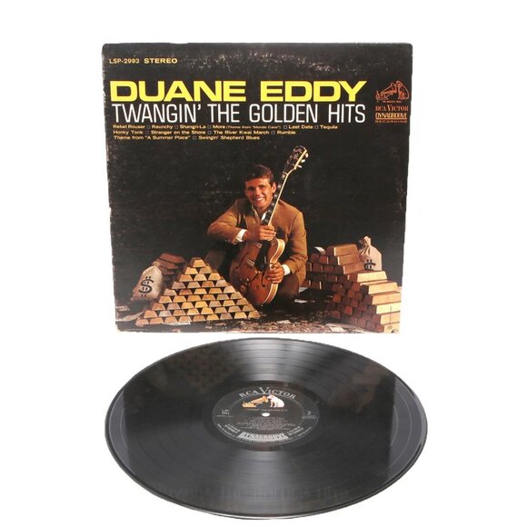 Vintage Duane Eddy Twangin' the Golden Hits Vinyl Records 1964 Music Country RCA - Picture 1 of 5